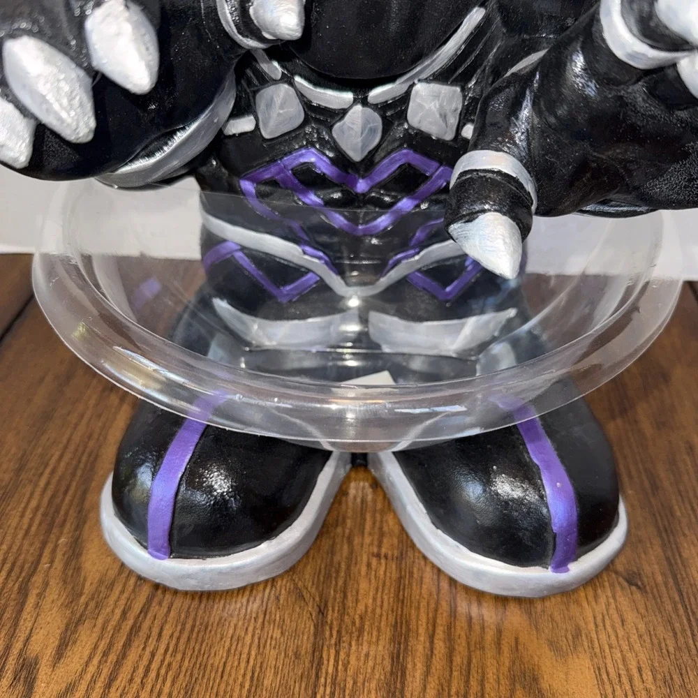 Marvel Black Panther Trick Or Treat Candy Bowl Styrofoam Halloween 14.5" Tall - Picture 2 of 7